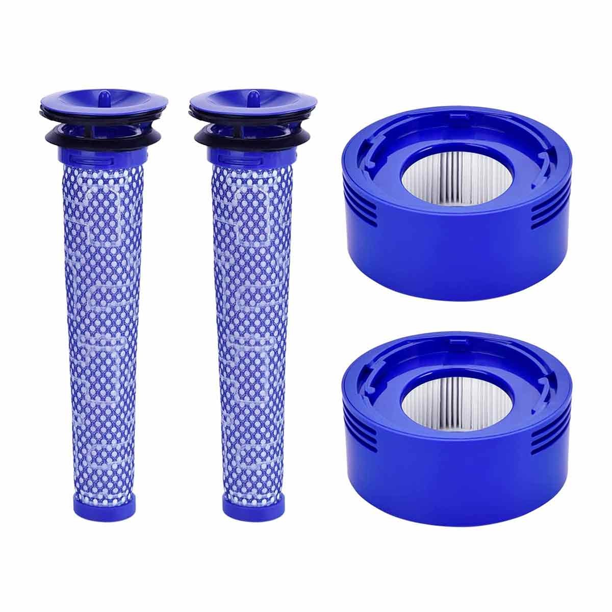 Filtros Aspiradora DYSON V7 V8 Pre Post Motor Lavables