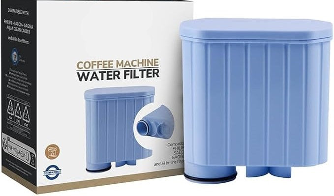 Recamania Filtro de Agua Compatible con Philips AquaClean | Mejora el Sabor del Café y Reduce la Cal del Agua | Repuesto Fácil