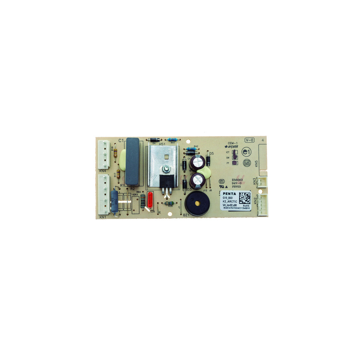 Módulo electrónico frigorífico | compatible con BEKO | Calidad | Codigo fabricante | Código original 4624250200