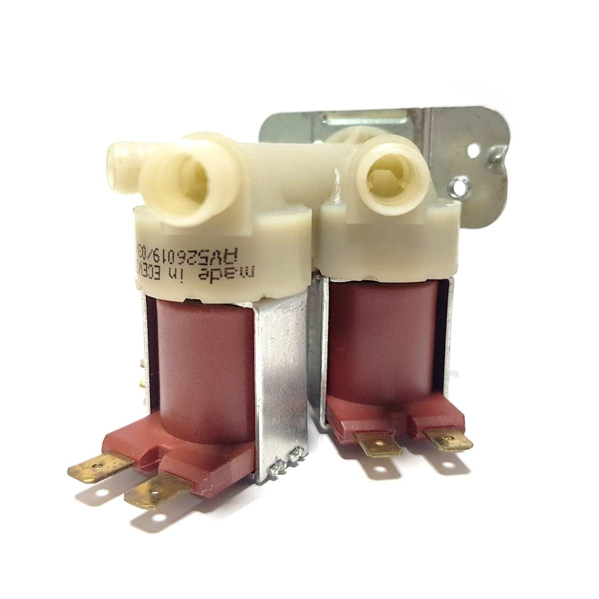 Electroválvula Lavadora Universal 3 Vías Salida 180º 24V