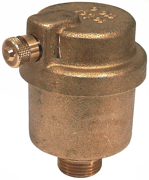 Purgador boya de columna 3/8" salida lateral (alto 46 mm)