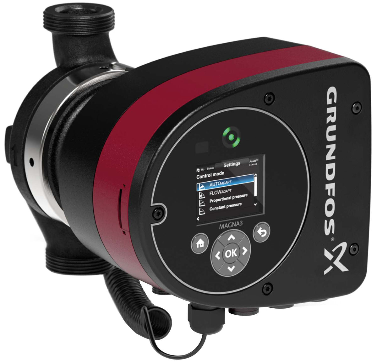 Bomba circuladora Grundfos MAGNA 3 25-60 180 mm 1-1/2" x 1"