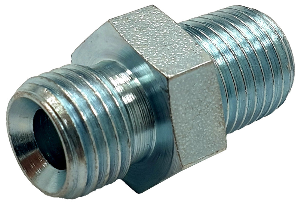 Racor gasóleo 1/4" M cónico x 1/8" M