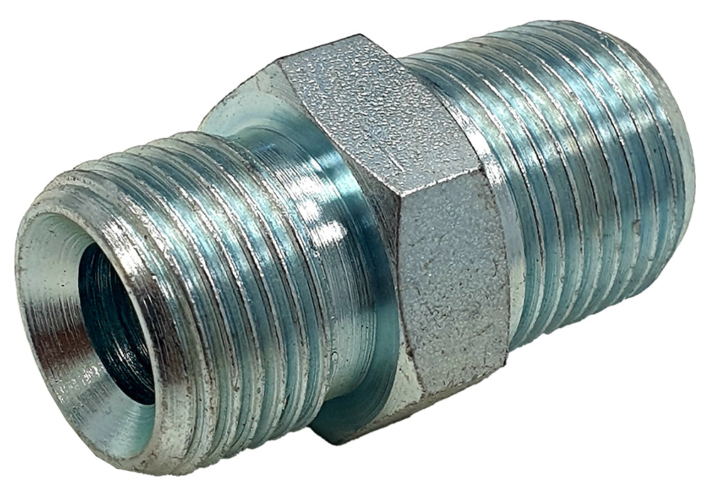 Racor gasóleo 3/8" M cónico x 3/8" M