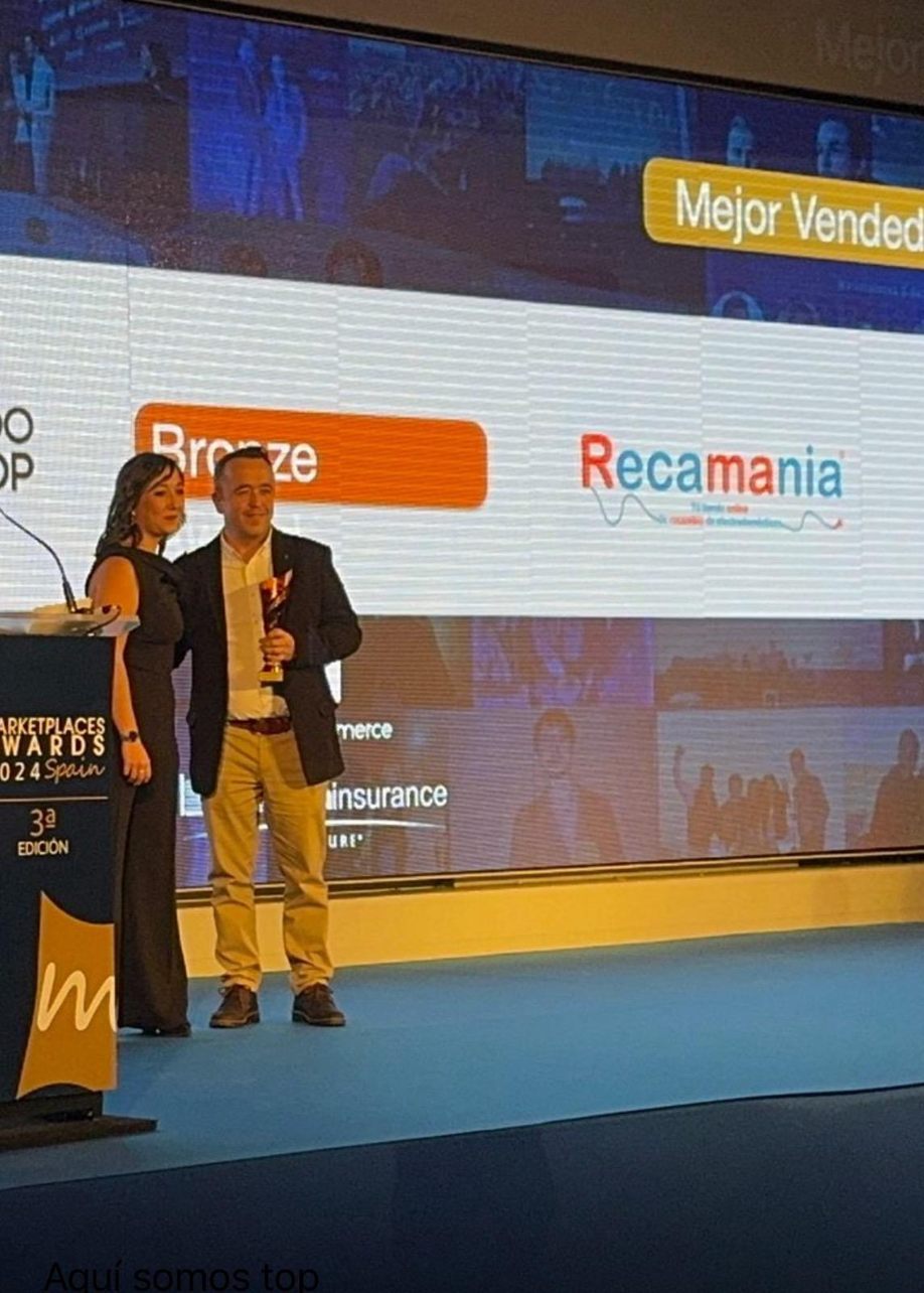 Recamania recibe el reconocimiento a Mejor Vendedor en Marketplaces 2024