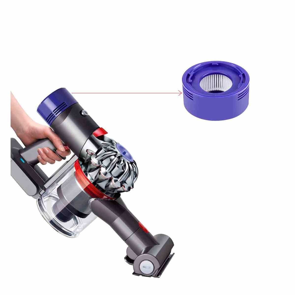 Recambios Dyson V7 V8 Filtro Aspiradora Post Motor Lavable