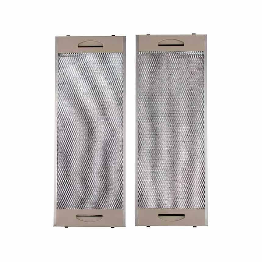 Kit2 Filtro Metálico Campana Extractora TEKA CNL1000 CNL2000 19x50cm (2 Unidades)