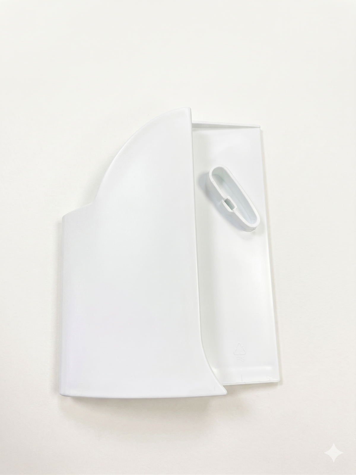 Soporte Derecho Blanco para Estante Botellero de Frigorífico FAGOR | Código Original: FA2V002A6 | Compatible con Modelos 2FC48