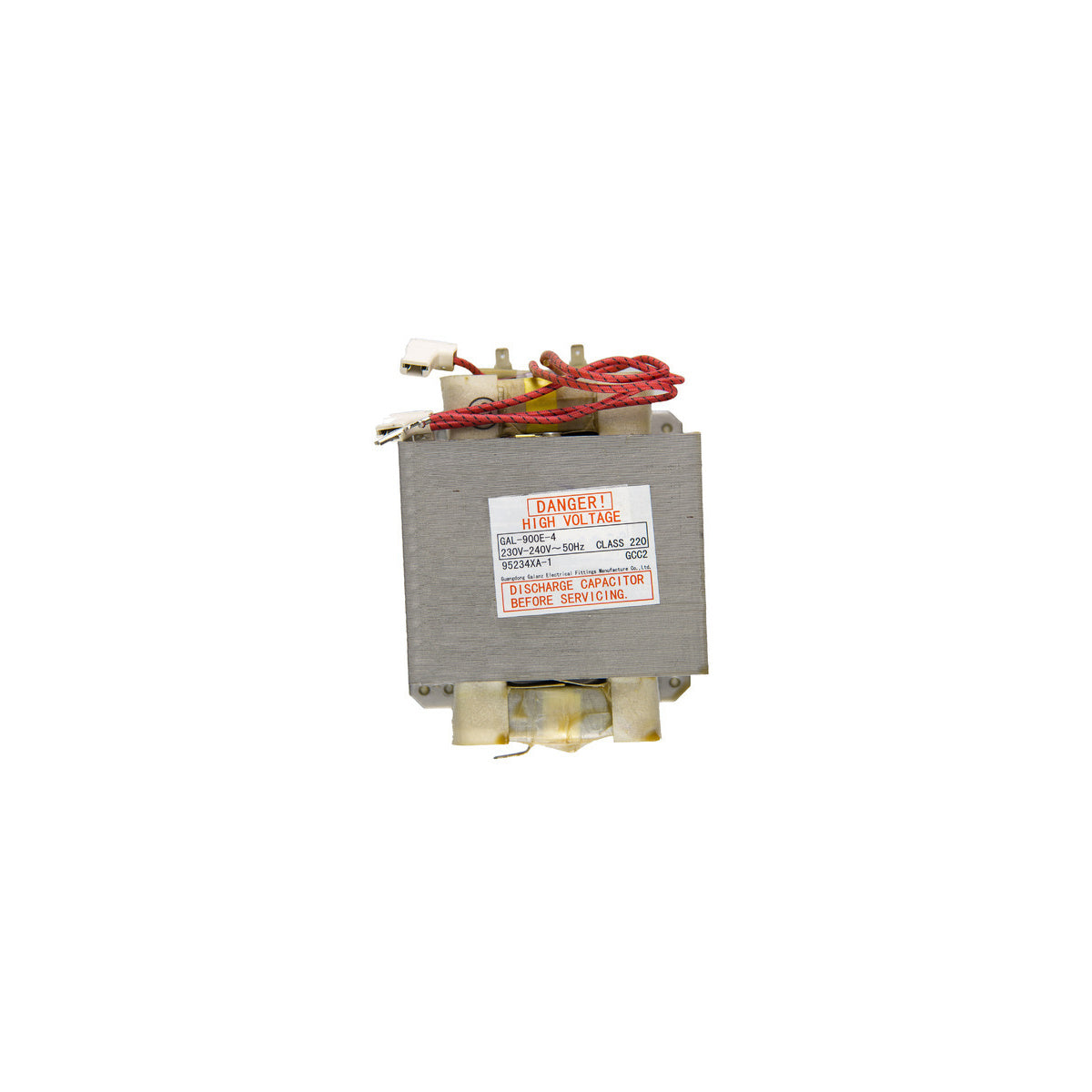 Transformador horno microondas | compatible con STANDARD | Calidad OEM | Codigo fabricante D90D23L-T2 | Para modelos GAL-900E-4 95234XA-