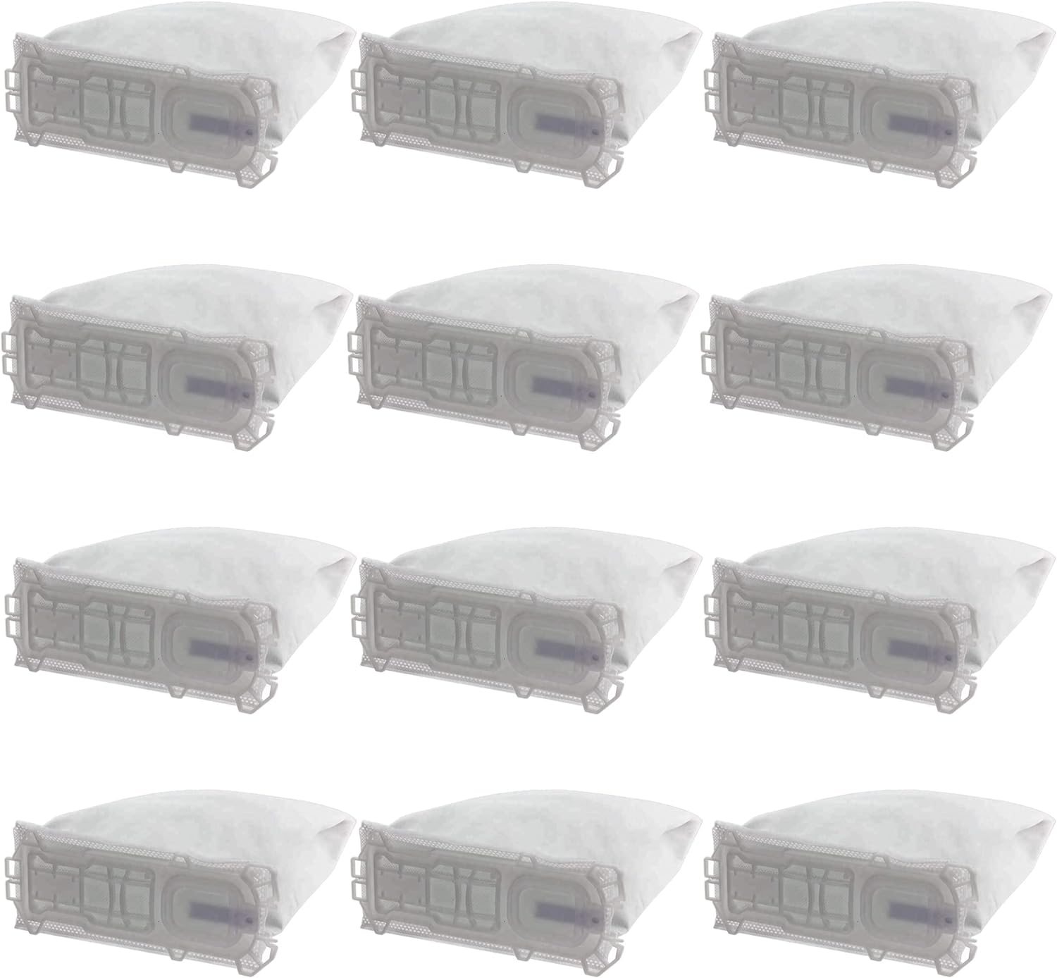 Conjunto de 12 Bolsas de Tela para Aspiradora Vorwerk  Compatible con Modelos 135, 136, 135SC, VK136