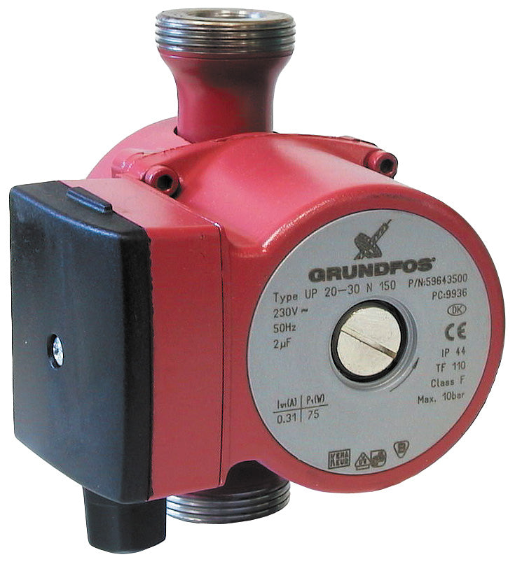Bomba circuladora Grundfos UP 20-15N 150 mm 1-1/4" x 3/4"