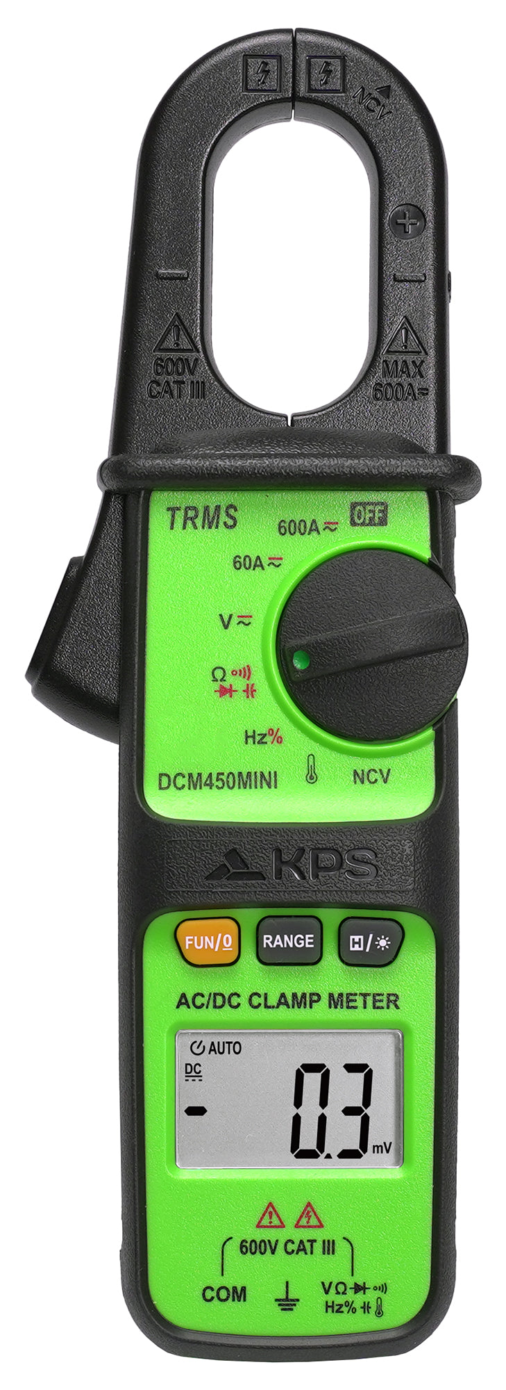 Pinza amperimétrica DCM450MINI